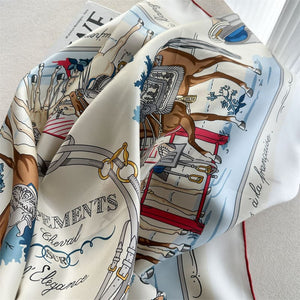 MaraSilk Pure Mulberry Silk Scarf - Square Twill MS937