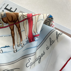 MaraSilk Pure Mulberry Silk Scarf - Square Twill MS937