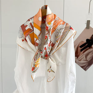 MaraSilk Pure Mulberry Silk Scarf - Square Twill MS938