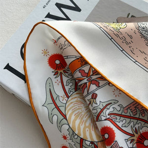 MaraSilk Pure Mulberry Silk Scarf - Square Twill MS938