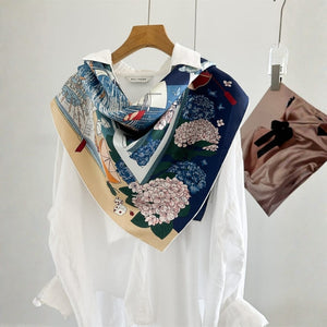 MaraSilk Pure Mulberry Silk Scarf - Square Twill MS938