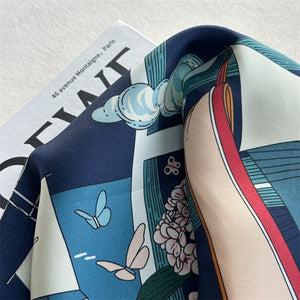 MaraSilk Pure Mulberry Silk Scarf - Square Twill MS938