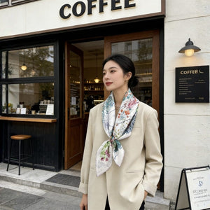 MaraSilk Pure Mulberry Silk Scarf - Square Twill MS939