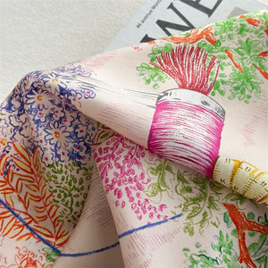 MaraSilk Pure Mulberry Silk Scarf - Square Twill MS939