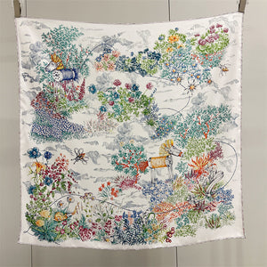 MaraSilk Pure Mulberry Silk Scarf - Square Twill MS939 34" x 34" MS93902