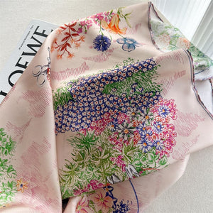 MaraSilk Pure Mulberry Silk Scarf - Square Twill MS939