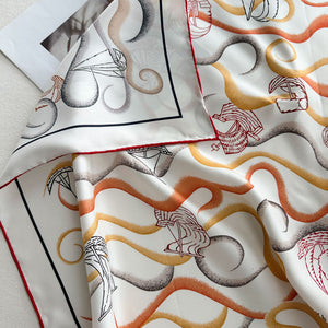 MaraSilk Pure Mulberry Silk Scarf - Square Twill MS942