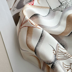 MaraSilk Pure Mulberry Silk Scarf - Square Twill MS942