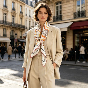 MaraSilk Pure Mulberry Silk Scarf - Square Twill MS942