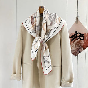 MaraSilk Pure Mulberry Silk Scarf - Square Twill MS942 34" x 34" MS94201