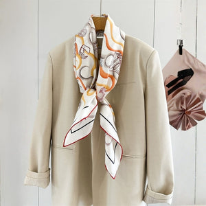 MaraSilk Pure Mulberry Silk Scarf - Square Twill MS942