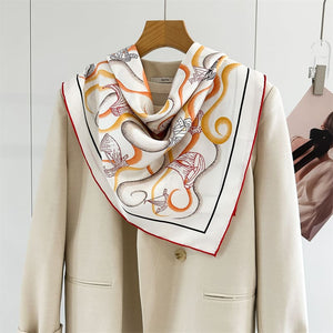 MaraSilk Pure Mulberry Silk Scarf - Square Twill MS942