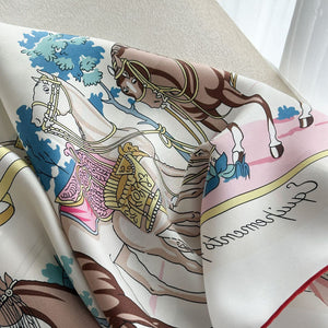 MaraSilk Pure Mulberry Silk Scarf - Square Twill MS943