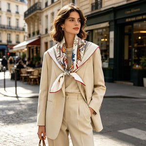 MaraSilk Pure Mulberry Silk Scarf - Square Twill MS943