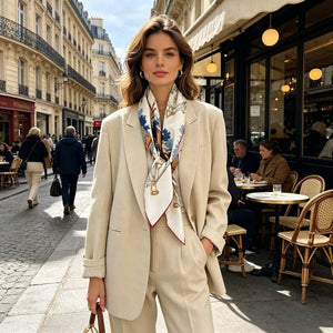 MaraSilk Pure Mulberry Silk Scarf - Square Twill MS943