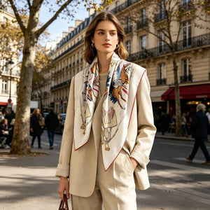 MaraSilk Pure Mulberry Silk Scarf - Square Twill MS943