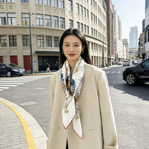 MaraSilk Pure Mulberry Silk Scarf - Square Twill MS943