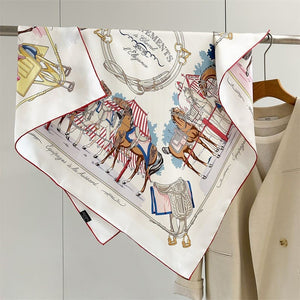 MaraSilk Pure Mulberry Silk Scarf - Square Twill MS943