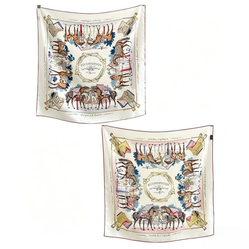 MaraSilk Pure Mulberry Silk Scarf - Square Twill MS943