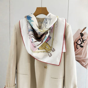 MaraSilk Pure Mulberry Silk Scarf - Square Twill MS943