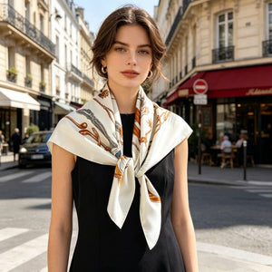 MaraSilk Pure Mulberry Silk Scarf - Square Twill MS957