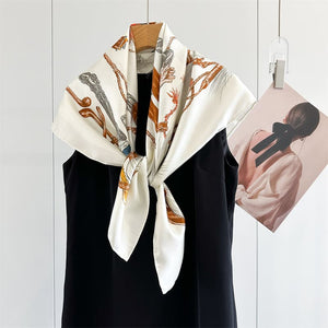 MaraSilk Pure Mulberry Silk Scarf - Square Twill MS957 34" x 34" MS95701