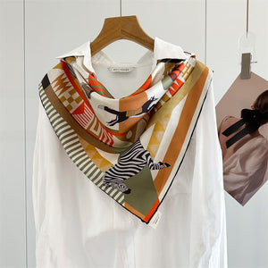 MaraSilk Pure Mulberry Silk Scarf - Square Twill MS958