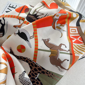 MaraSilk Pure Mulberry Silk Scarf - Square Twill MS958