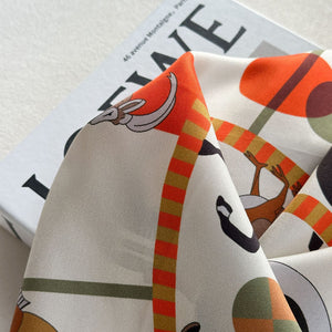 MaraSilk Pure Mulberry Silk Scarf - Square Twill MS958