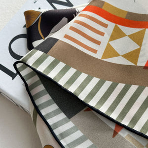 MaraSilk Pure Mulberry Silk Scarf - Square Twill MS958