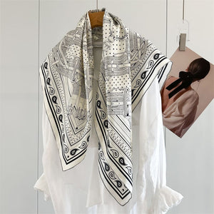 MaraSilk Pure Mulberry Silk Scarf - Square Twill MS959