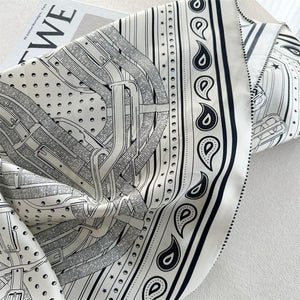 MaraSilk Pure Mulberry Silk Scarf - Square Twill MS959