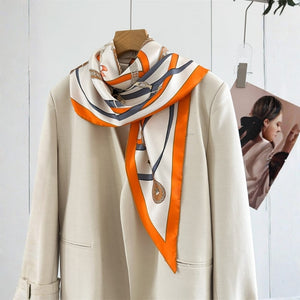 MaraSilk Pure Mulberry Silk Scarf - Triangle Twill MS953