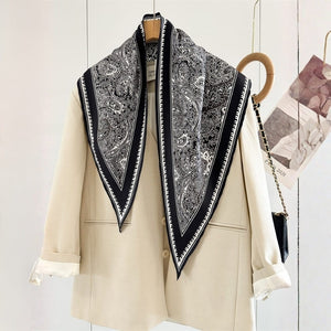 MaraSilk Pure Mulberry Silk Scarf - Triangle Twill MS953