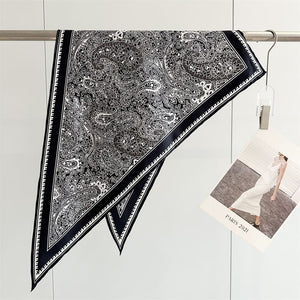 MaraSilk Pure Mulberry Silk Scarf - Triangle Twill MS953 51" x 33" x 33" MS95303