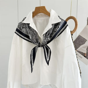 MaraSilk Pure Mulberry Silk Scarf - Triangle Twill MS953