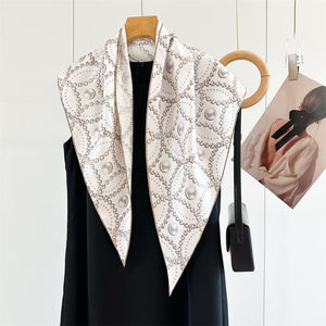 MaraSilk Pure Mulberry Silk Scarf - Triangle Twill MS953