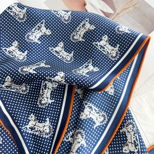 MaraSilk Pure Mulberry Silk Scarf - Triangle Twill MS953