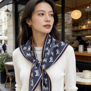 MaraSilk Pure Mulberry Silk Scarf - Triangle Twill MS953