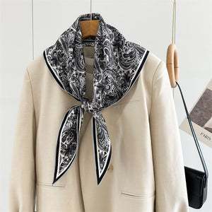 MaraSilk Pure Mulberry Silk Scarf - Triangle Twill MS953