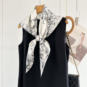 MaraSilk Pure Mulberry Silk Scarf - Triangle Twill MS953