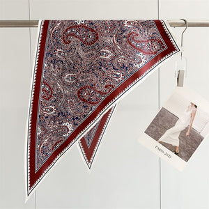 MaraSilk Pure Mulberry Silk Scarf - Triangle Twill MS953 51" x 33" x 33" MS95302