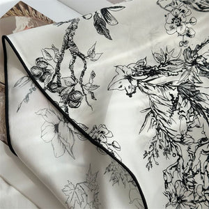 MaraSilk Pure Mulberry Silk Scarf - Triangle Twill MS953