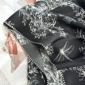 MaraSilk Pure Mulberry Silk Scarf - Triangle Twill MS953