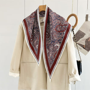 MaraSilk Pure Mulberry Silk Scarf - Triangle Twill MS953