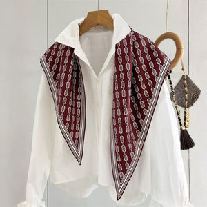 MaraSilk Pure Mulberry Silk Scarf - Triangle Twill MS953