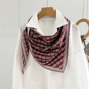 MaraSilk Pure Mulberry Silk Scarf - Triangle Twill MS953