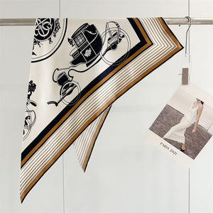 MaraSilk Pure Mulberry Silk Scarf - Triangle Twill MS953