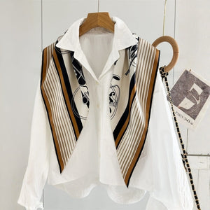 MaraSilk Pure Mulberry Silk Scarf - Triangle Twill MS953