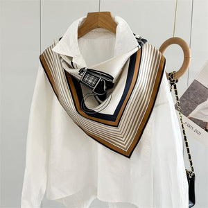 MaraSilk Pure Mulberry Silk Scarf - Triangle Twill MS953